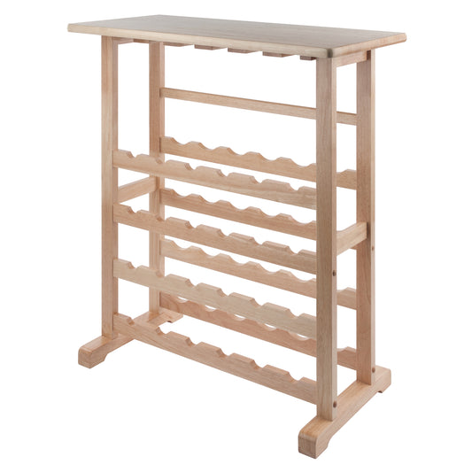 Vinny 24-Bottle Wine Rack, Natural