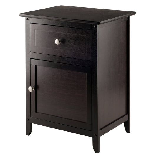 Eugene Accent Table, Nightstand, Espresso