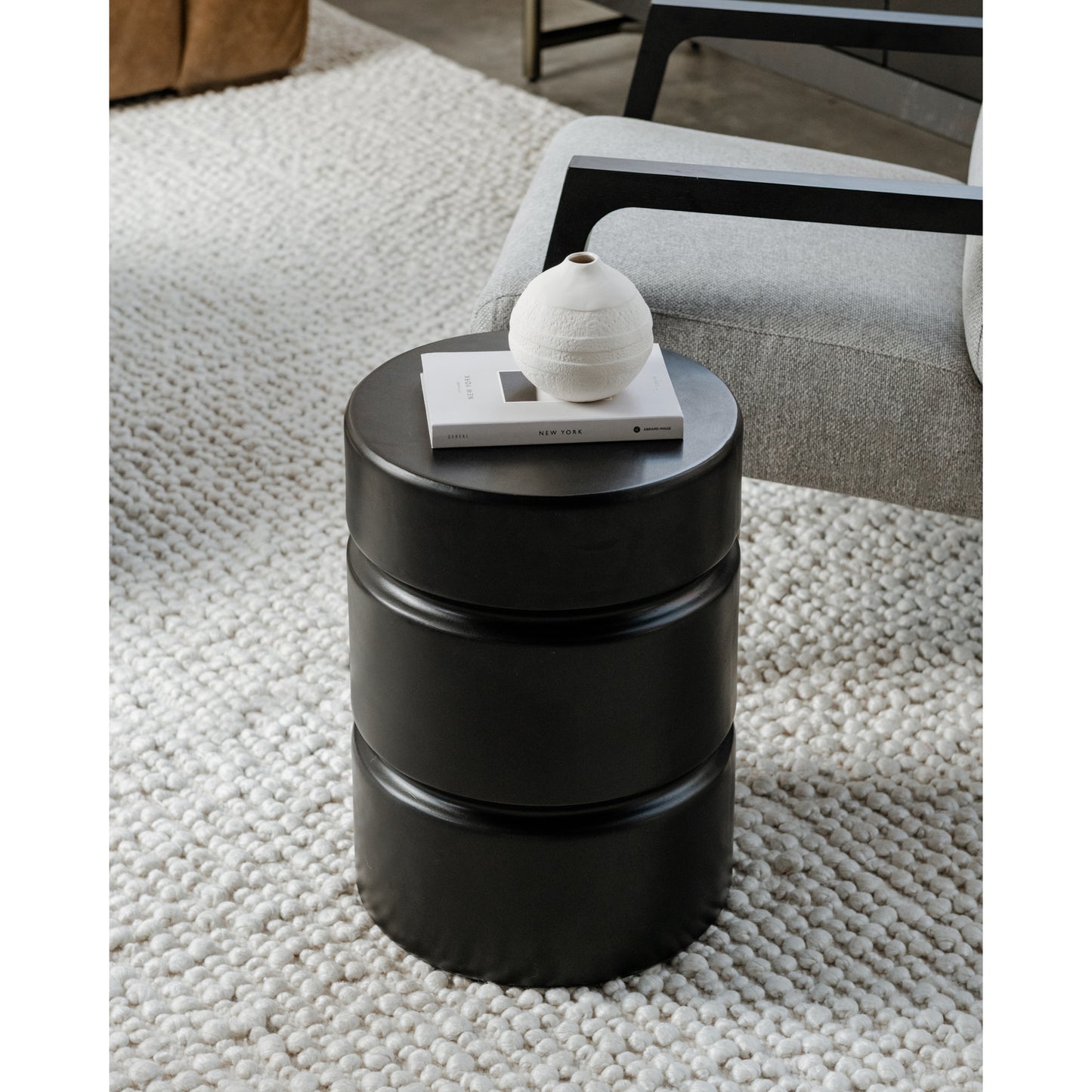 Whim Accent Table Black