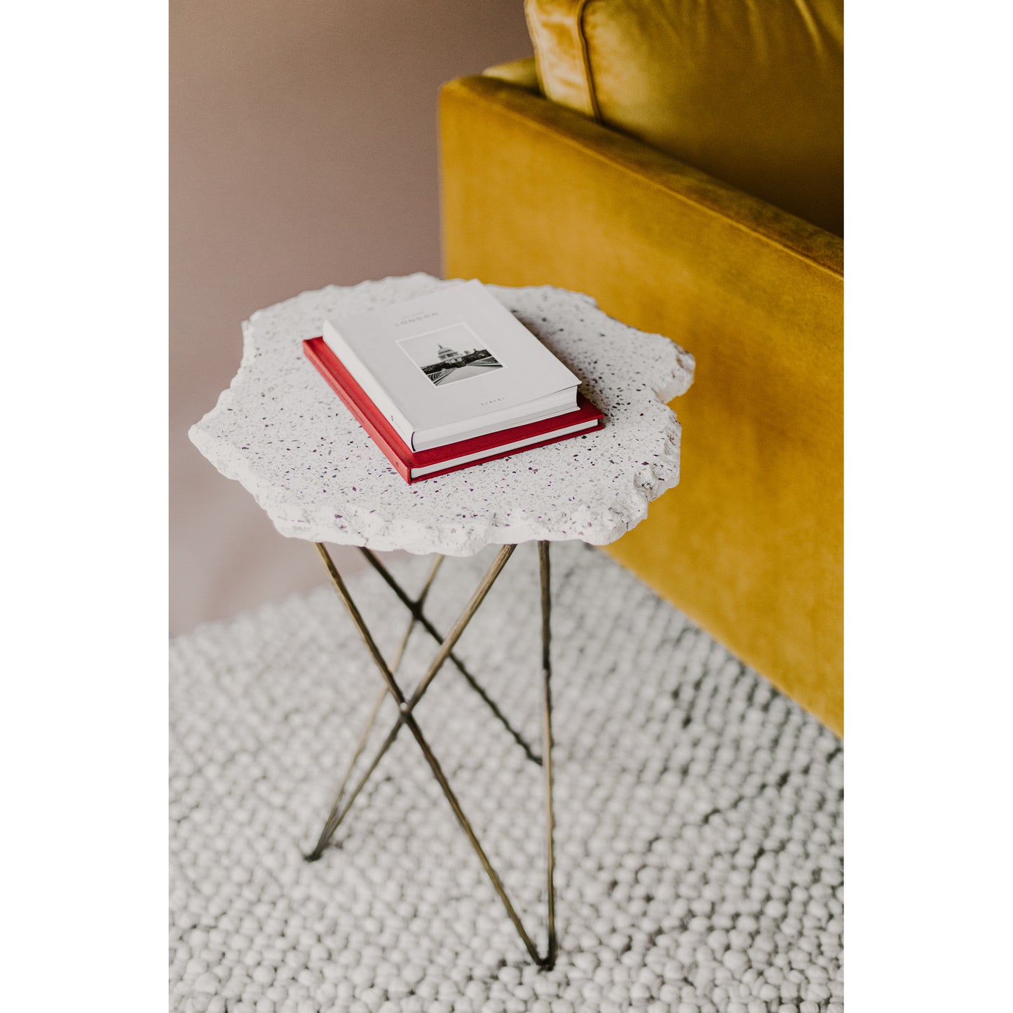 Positano Terrazzo Side Table