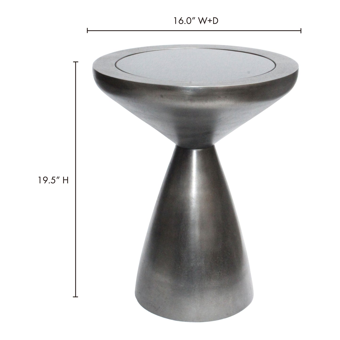 Oracle Accent Table Small Graphite